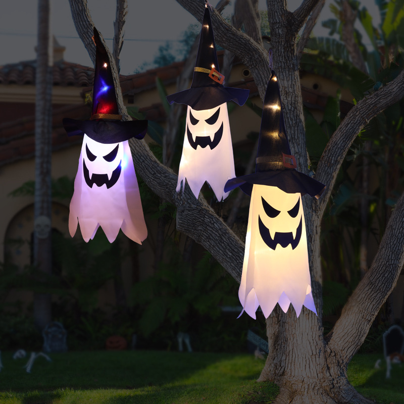 Halloween Glowing Witch Hat La - Outdoor Lighting Effects ulasan dan harga