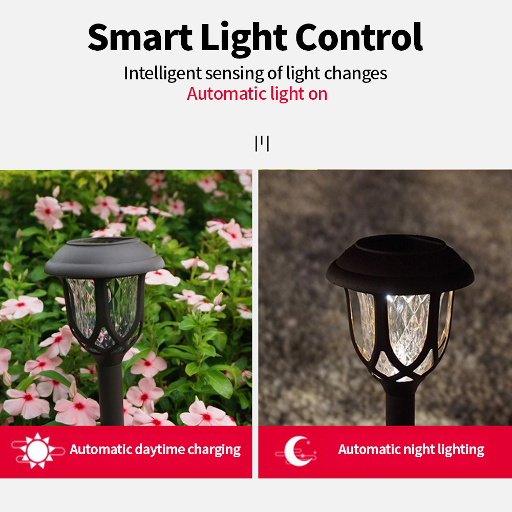 LED Solar Courtyard Lamp Outdo - Outdoor Lighting Pathway ulasan dan harga