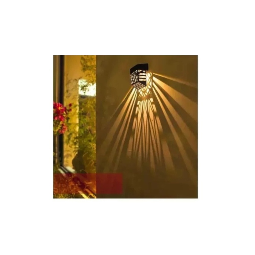 Solar Powered LED Garden Fence - Outdoor Lighting Pathway ulasan dan harga