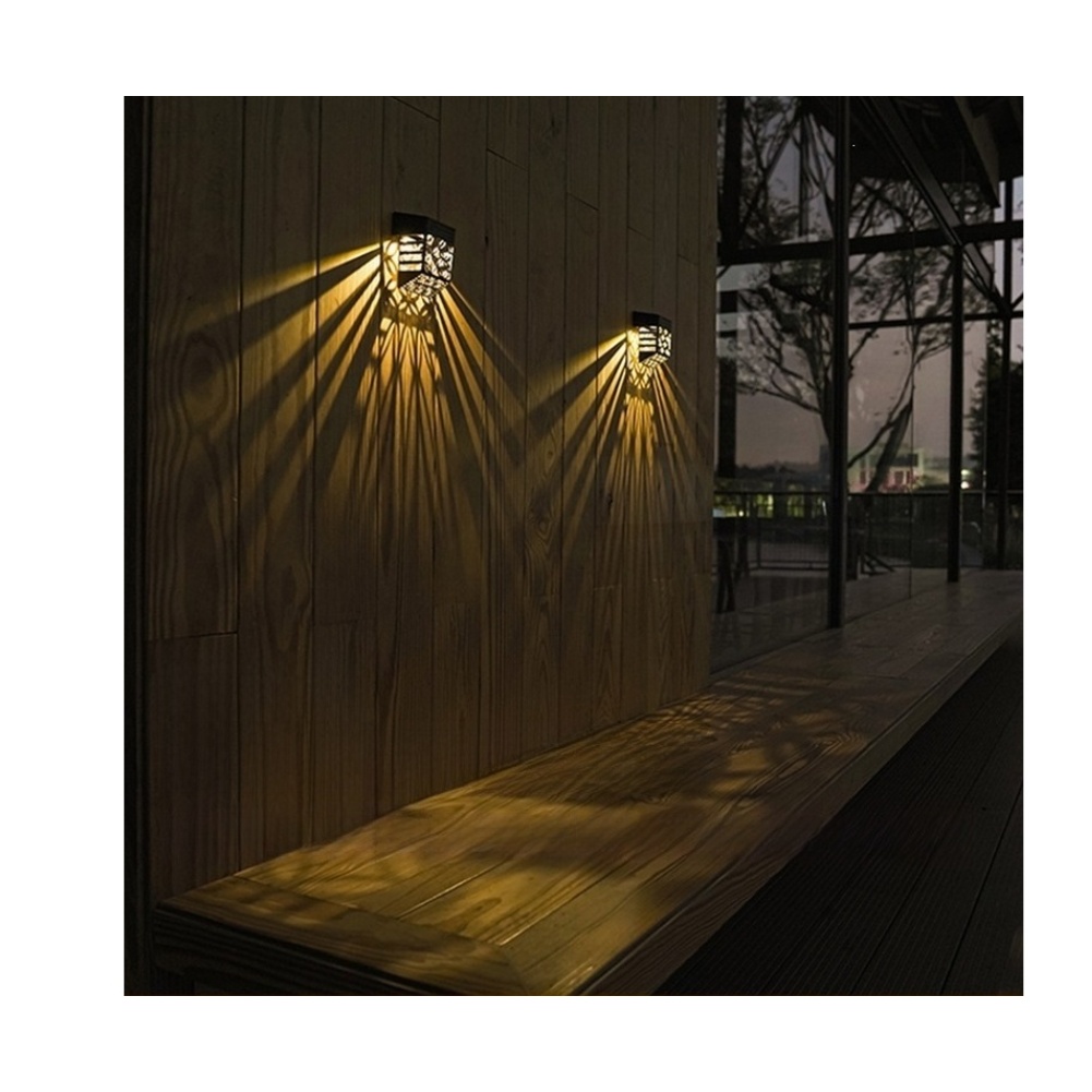 Solar Powered LED Garden Fence - Outdoor Lighting Pathway ulasan dan harga